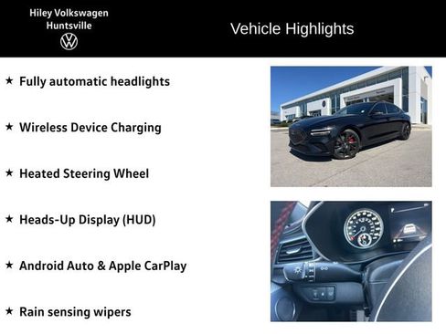 Used 2023 Genesis G70 3.3T w/ Sport Prestige Package image 13