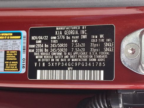 Used 2023 Kia Telluride EX w/ EX Captain's Chair Package image 31