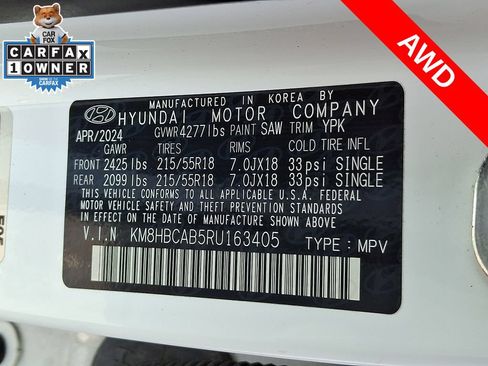 Used 2024 Hyundai Kona SEL AWD/4WD image 27