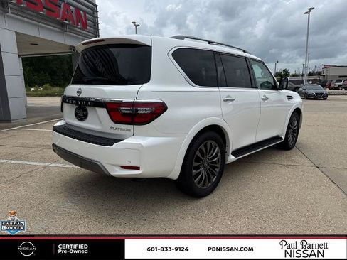Certified 2024 Nissan Armada Platinum w/ Cargo Package RWD image 12