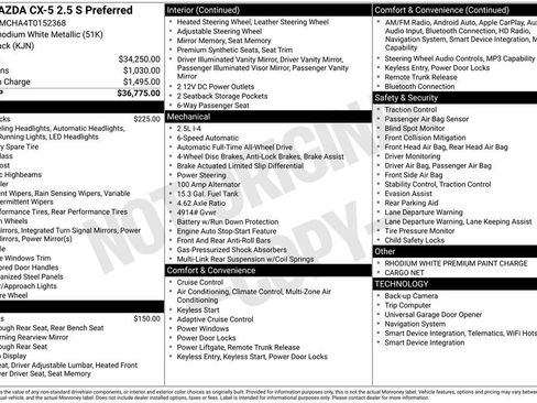 New 2026 MAZDA CX-5 Preferred AWD/4WD image 34