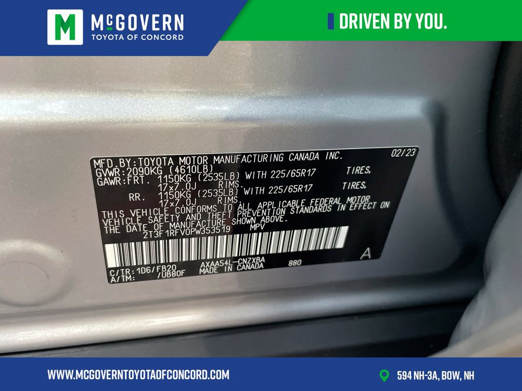 Used 2023 Toyota RAV4 LE AWD/4WD image 26