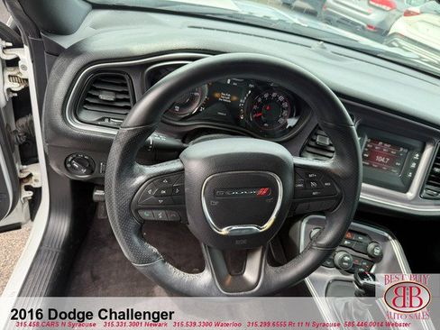 Used 2016 Dodge Challenger SXT w/ Blacktop Package RWD image 13