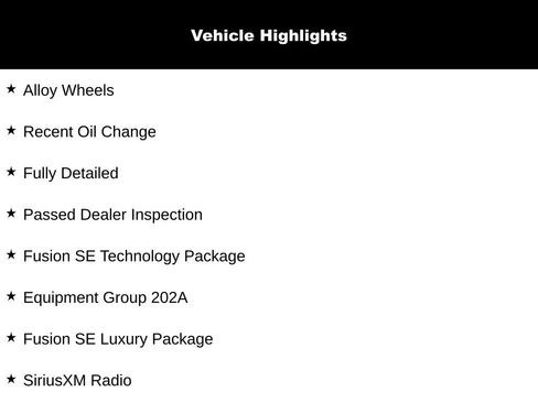 Used 2017 Ford Fusion SE w/ Fusion SE Technology Package image 12