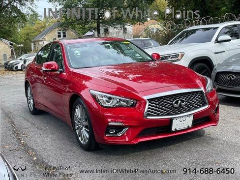 Certified 2023 INFINITI Q50 Luxe w/ Cargo Package AWD/4WD image 3