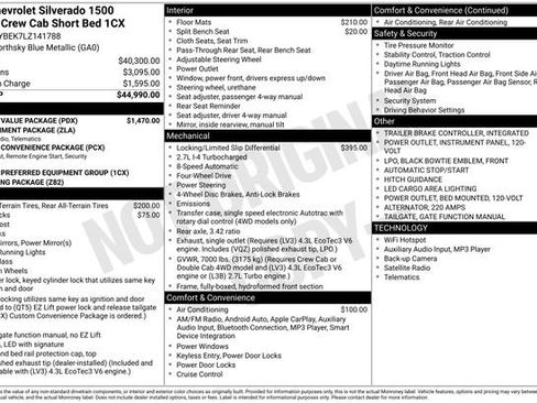 Used 2020 Chevrolet Silverado 1500 Custom w/ Custom Value Package image 7