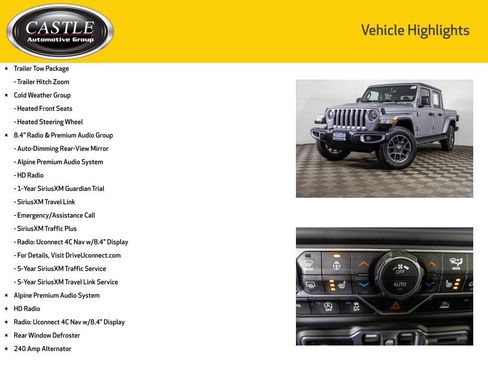 Used 2020 Jeep Gladiator Overland AWD/4WD image 8