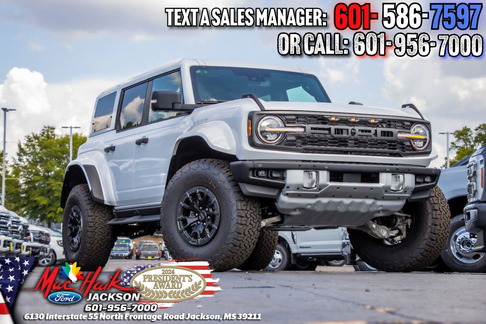 Used 2026 Ford Bronco Raptor w/ Interior Carbon Fiber Pack AWD/4WD image 2