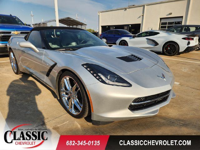 Used 2015 Chevrolet Corvette Stingray Convertible w/ 3LT Preferred Equipment Group RWD image 1