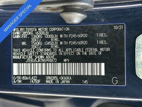Certified 2022 Toyota 4Runner Limited AWD/4WD image 33