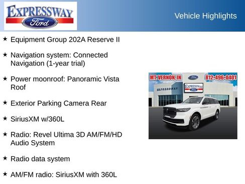Used 2025 Lincoln Navigator Reserve AWD/4WD image 2