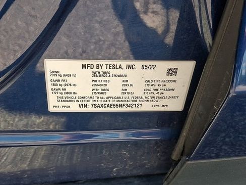Used 2022 Tesla Model X AWD/4WD image 29