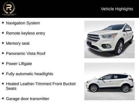 Used 2018 Ford Escape Titanium w/ Ford Safe & Smart Package AWD/4WD image 9