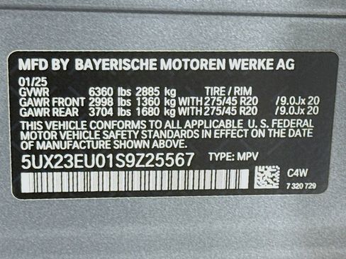 Used 2025 BMW X5 xDrive40i w/ Climate Comfort Package image 24