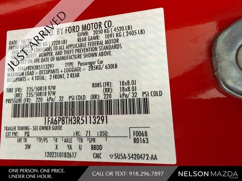 Used 2024 Ford Mustang Premium RWD image 43