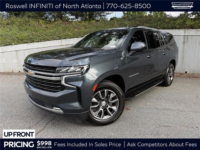 Used 2021 Chevrolet Suburban LT w/ Rear Media and Nav Package