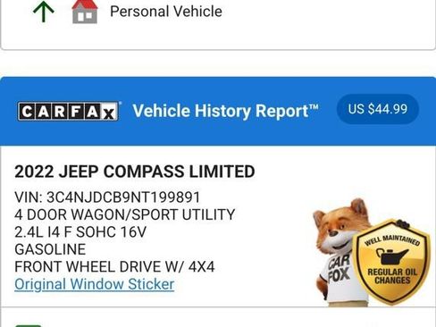 Used 2022 Jeep Compass Limited image 6