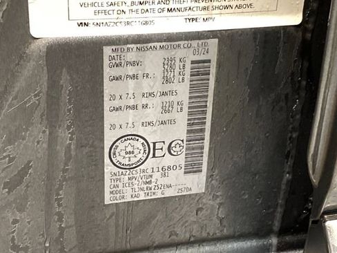 Used 2024 Nissan Murano SL image 35