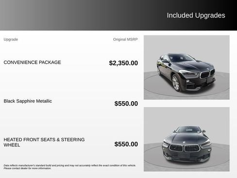 Used 2019 BMW X2 xDrive28i w/ Convenience Package AWD/4WD image 4