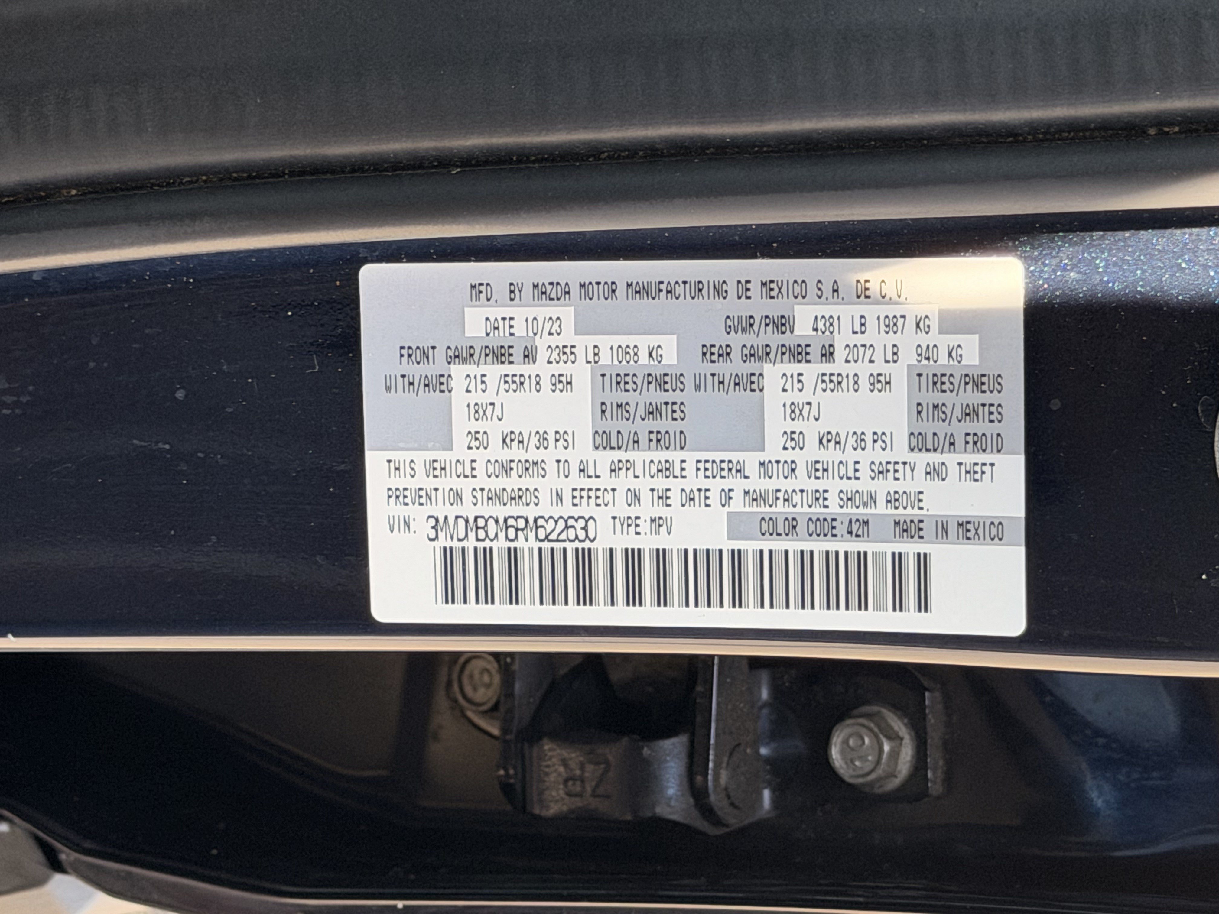Used 2024 MAZDA CX-30 AWD 2.5 S w/ Preferred Package image 26