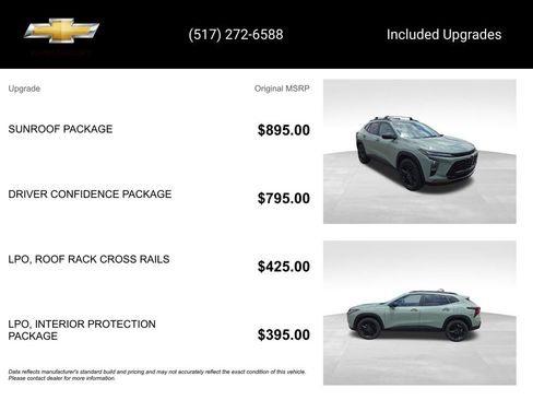 Used 2025 Chevrolet Trax ACTIV w/ Sunroof Package FWD image 15
