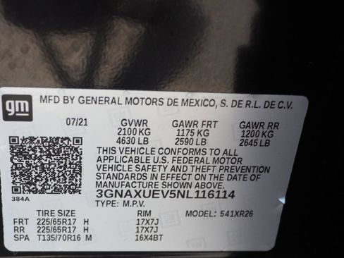 Used 2022 Chevrolet Equinox LT AWD/4WD image 30