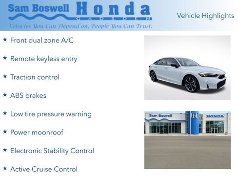 Certified 2025 Honda Civic Sport Touring image 4