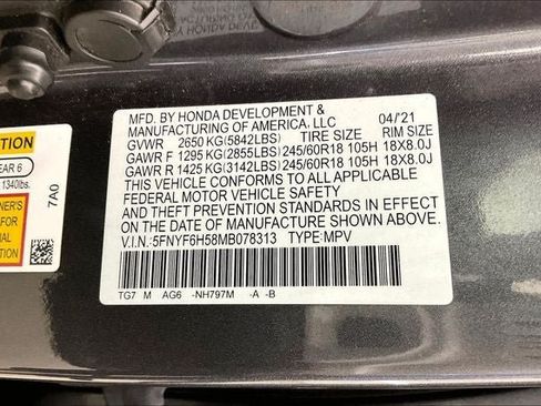 Certified 2021 Honda Pilot EX-L image 33