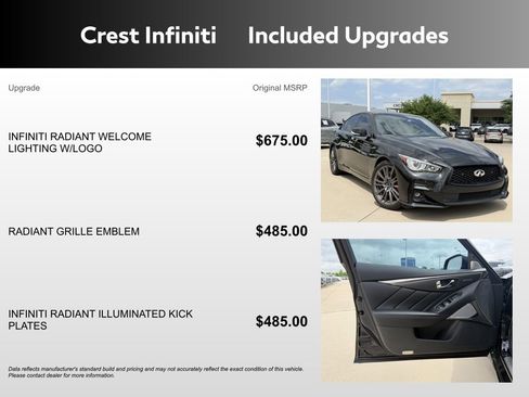 Used 2023 INFINITI Q50 Red Sport 400 image 6