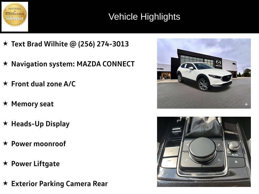 Certified 2025 MAZDA CX-30 AWD 2.5 S w/ Premium Package image 6