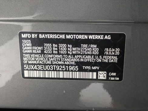 New 2026 BMW X5 xDrive50e image 19