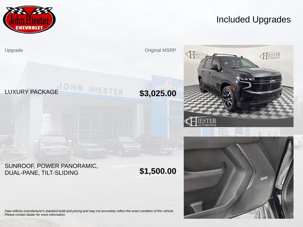 Used 2024 Chevrolet Tahoe RST w/ Luxury Package AWD/4WD image 3
