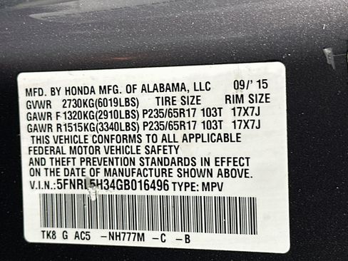 Used 2016 Honda Odyssey SE image 12