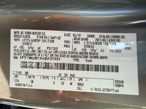 Used 2019 Ford F250 Lariat w/ Lariat Ultimate Package image 22