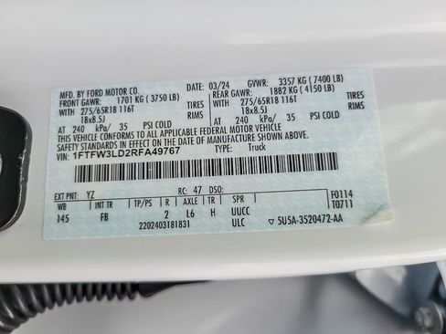 Used 2024 Ford F150 XLT w/ Equipment Group 302A MID image 22