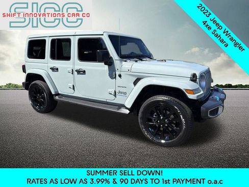 Used 2023 Jeep Wrangler Unlimited Sahara w/ Cold Weather Group AWD/4WD image 9