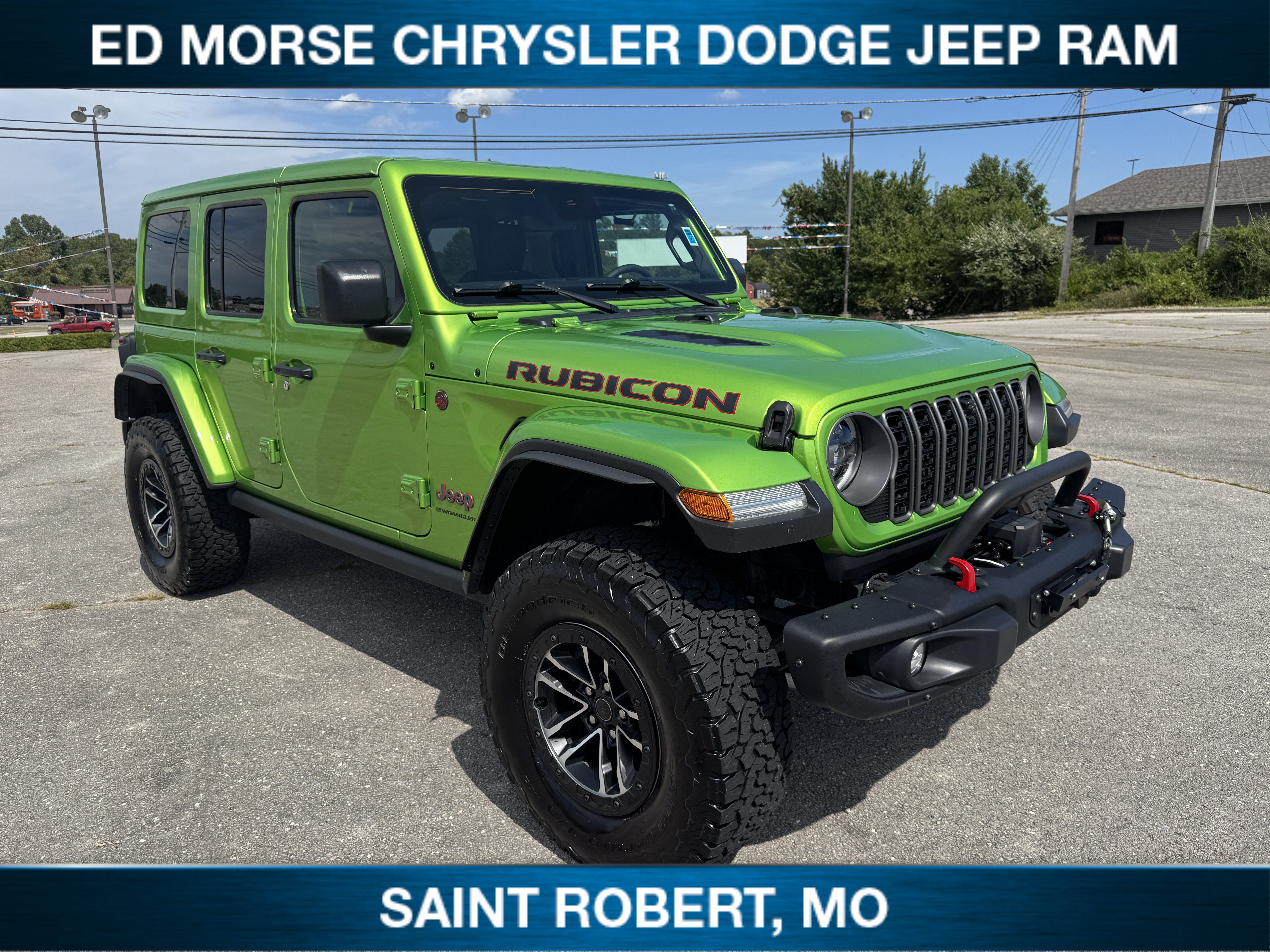 Used 2025 Jeep Wrangler Unlimited Rubicon AWD/4WD image 1