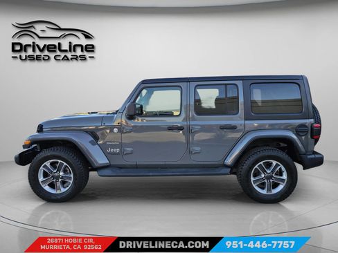 Used 2020 Jeep Wrangler Unlimited Sahara w/ Uconnect 4C Nav & Sound Group image 9