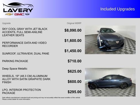 Used 2025 Cadillac CT5 V Blackwing w/ Parking Package RWD image 7