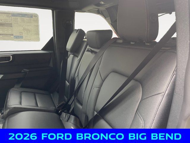 New 2026 Ford Bronco Big Bend w/ Black Diamond Package AWD/4WD image 13