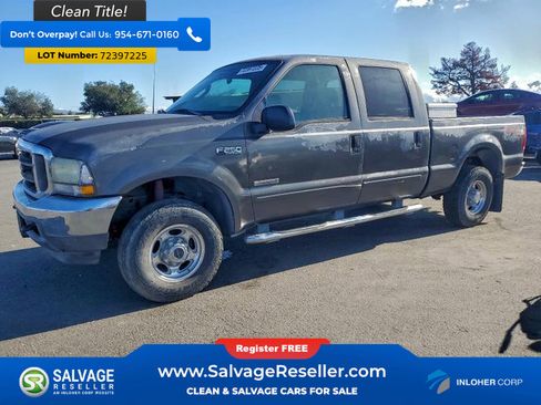 Used 2003 Ford F250 4x4 Crew Cab Super Duty image 1