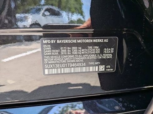 New 2026 BMW X5 sDrive40i w/ M Sport Package RWD image 19