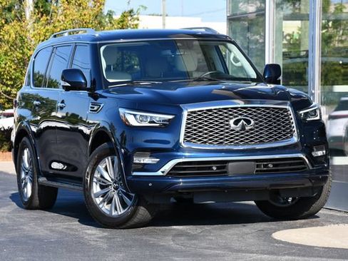 Used 2022 INFINITI QX80 Luxe w/ Cargo Package AWD/4WD image 5