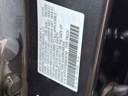 Certified 2024 Honda Ridgeline TrailSport image 34