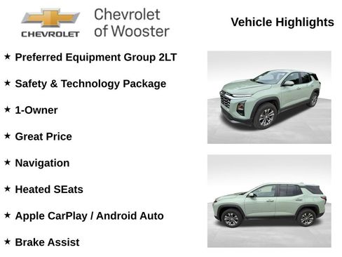 Used 2025 Chevrolet Equinox LT w/ Safety and Technology Package AWD/4WD image 2