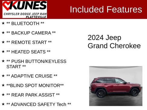 Used 2024 Jeep Grand Cherokee Altitude AWD/4WD image 2