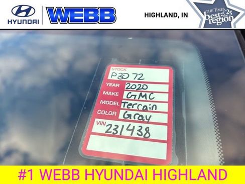 Used 2020 GMC Terrain SLT w/ Preferred Package image 42