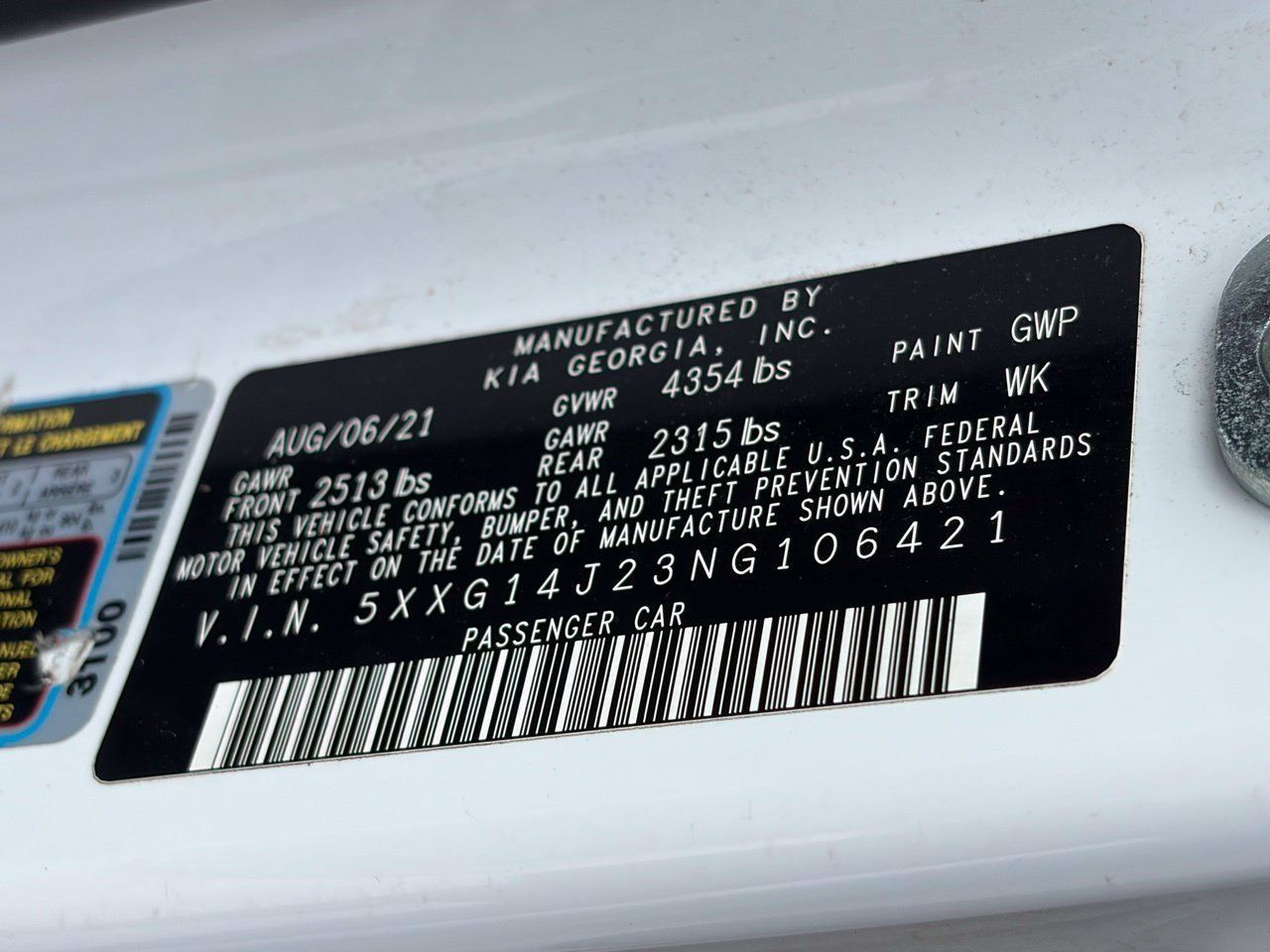 Used 2022 Kia K5 LXS FWD image 15