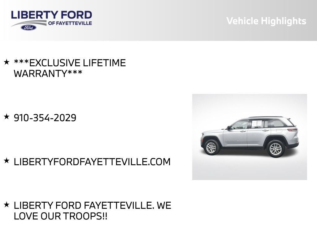 Used 2025 Jeep Grand Cherokee Laredo X AWD/4WD image 5