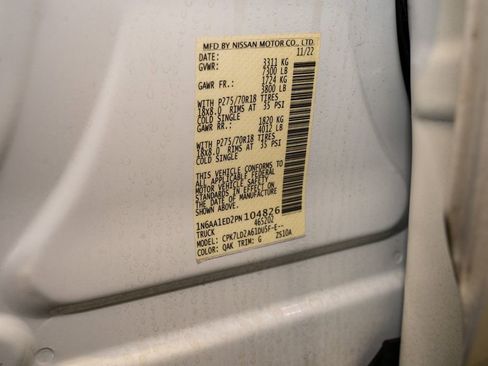 Used 2023 Nissan Titan PRO-4X w/ Pro-4x Convenience Package image 20